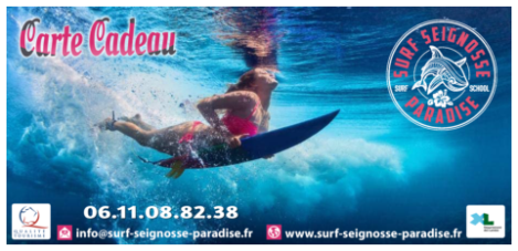 Bon Cadeaux Surf Seignosse Paradise